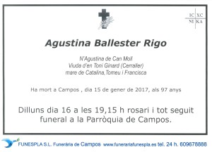 Agustina Ballester Rigo 15-01-2017