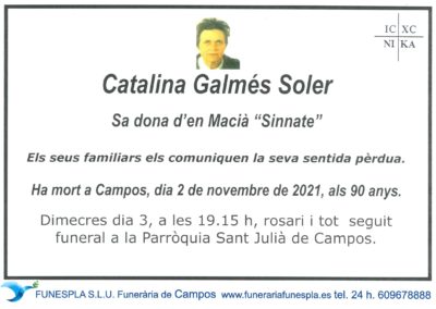 Catalina Galmés Soler 02-11-2021