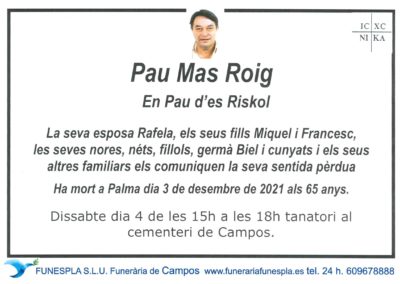 Pau Mas Roig 03-12-2021