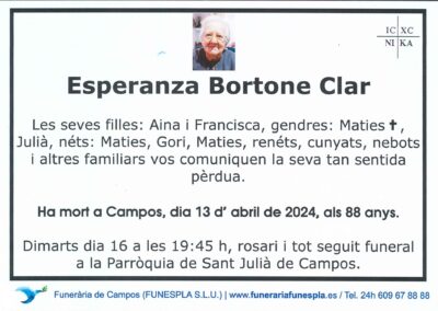 Esperanza Bortone Clar 13-04-2024