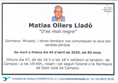 Matias Ollers Lladó 04-04-2025
