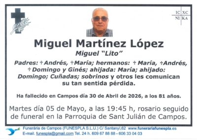 Miguel Martínez López 30-04-2026